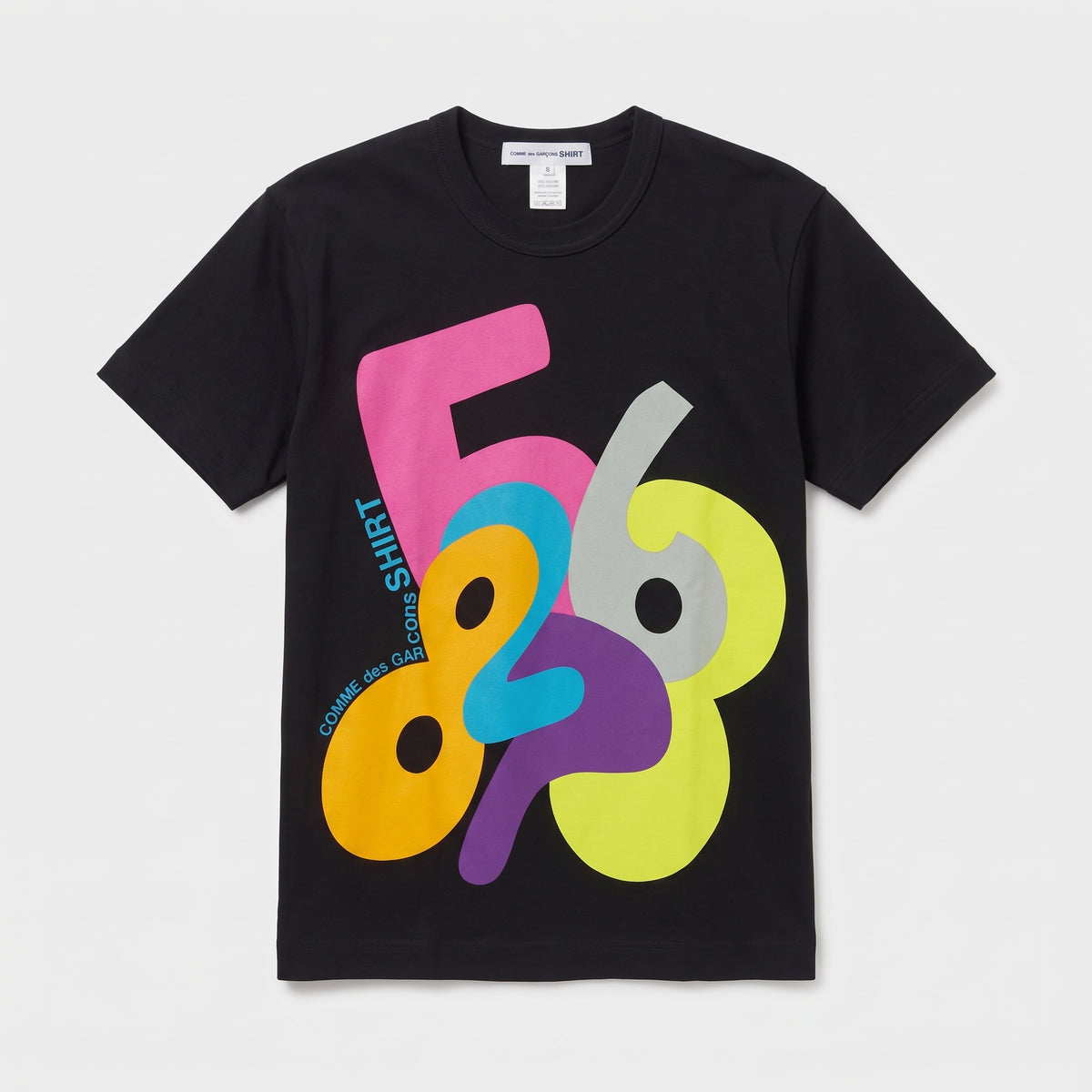Abstract Graphic Print Cotton T-Shirt