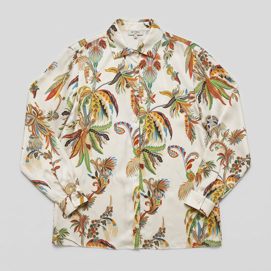 ETRO Tropical Print Silk Shirt