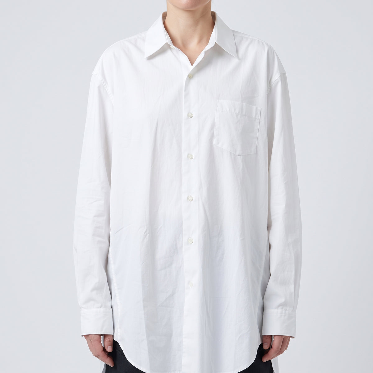 JUNYA WATANABE Oversized White Longline Shirt - view 2