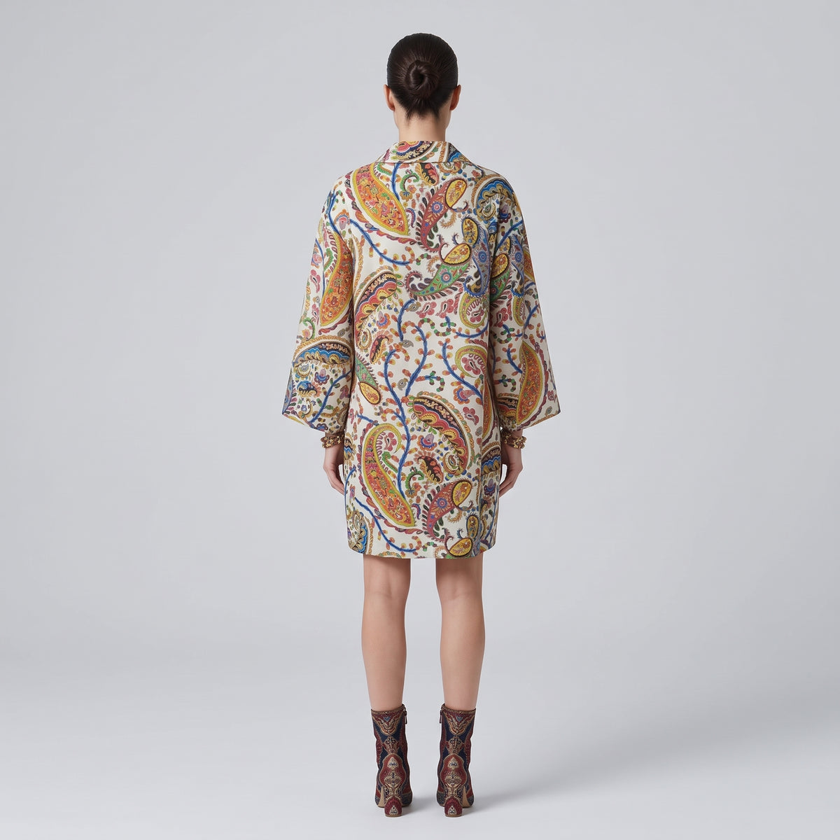 ETRO Paisley Print Kimono Shirt - view 5