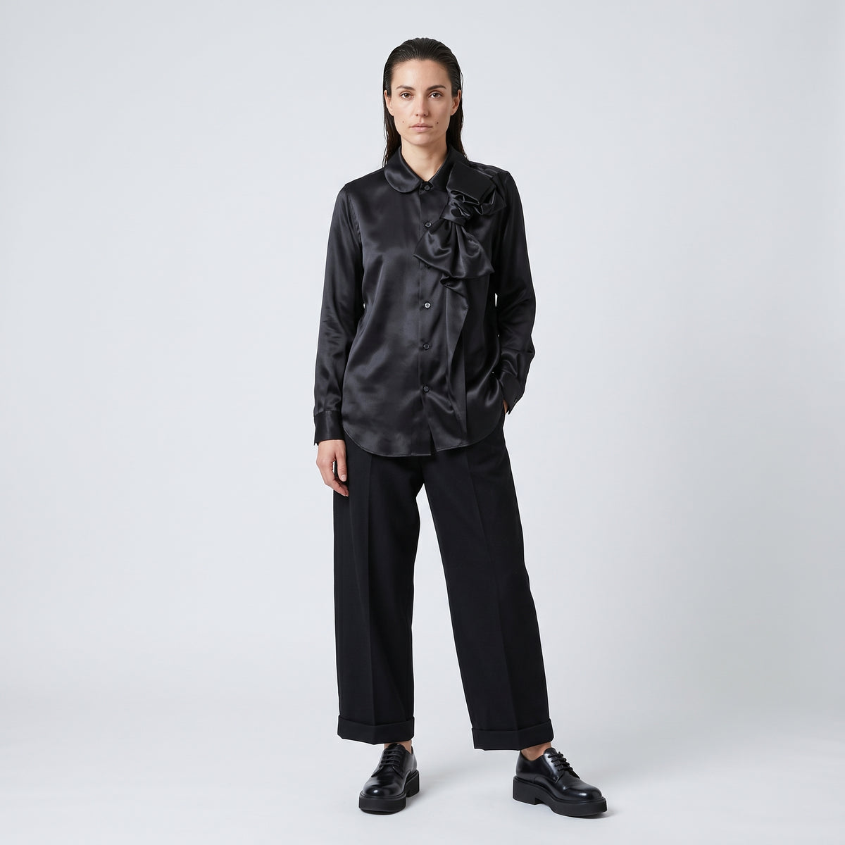 Satin Bow Detail Longshirt
