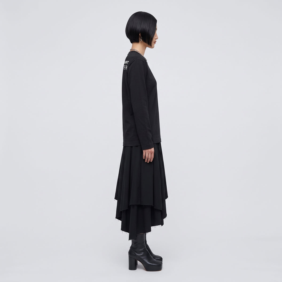 Classic Black Long Sleeve Top