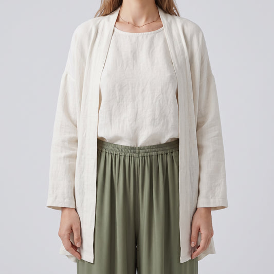 Dark Olive Wide Leg Trousers