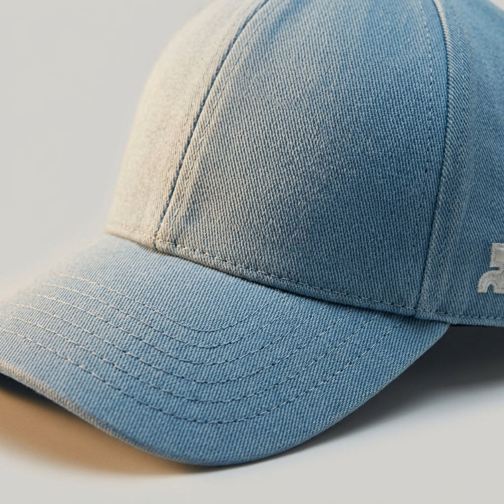 Sky Blue Cotton Baseball Cap