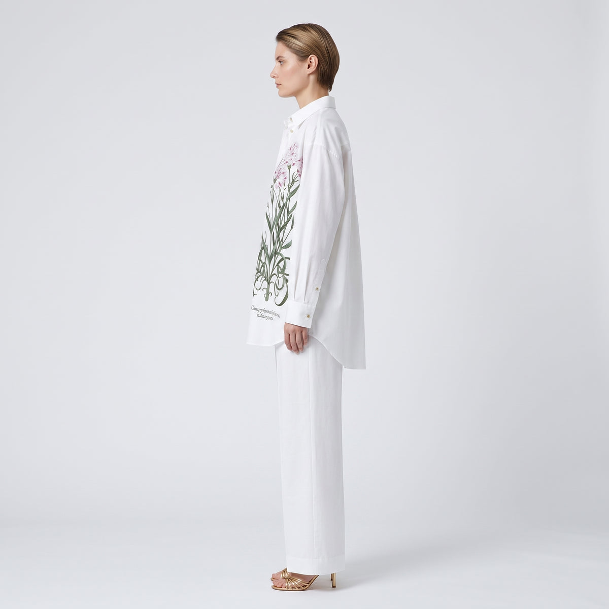 ALBERTA FERRETTI Floral Botanical Printed Blouse - view 4
