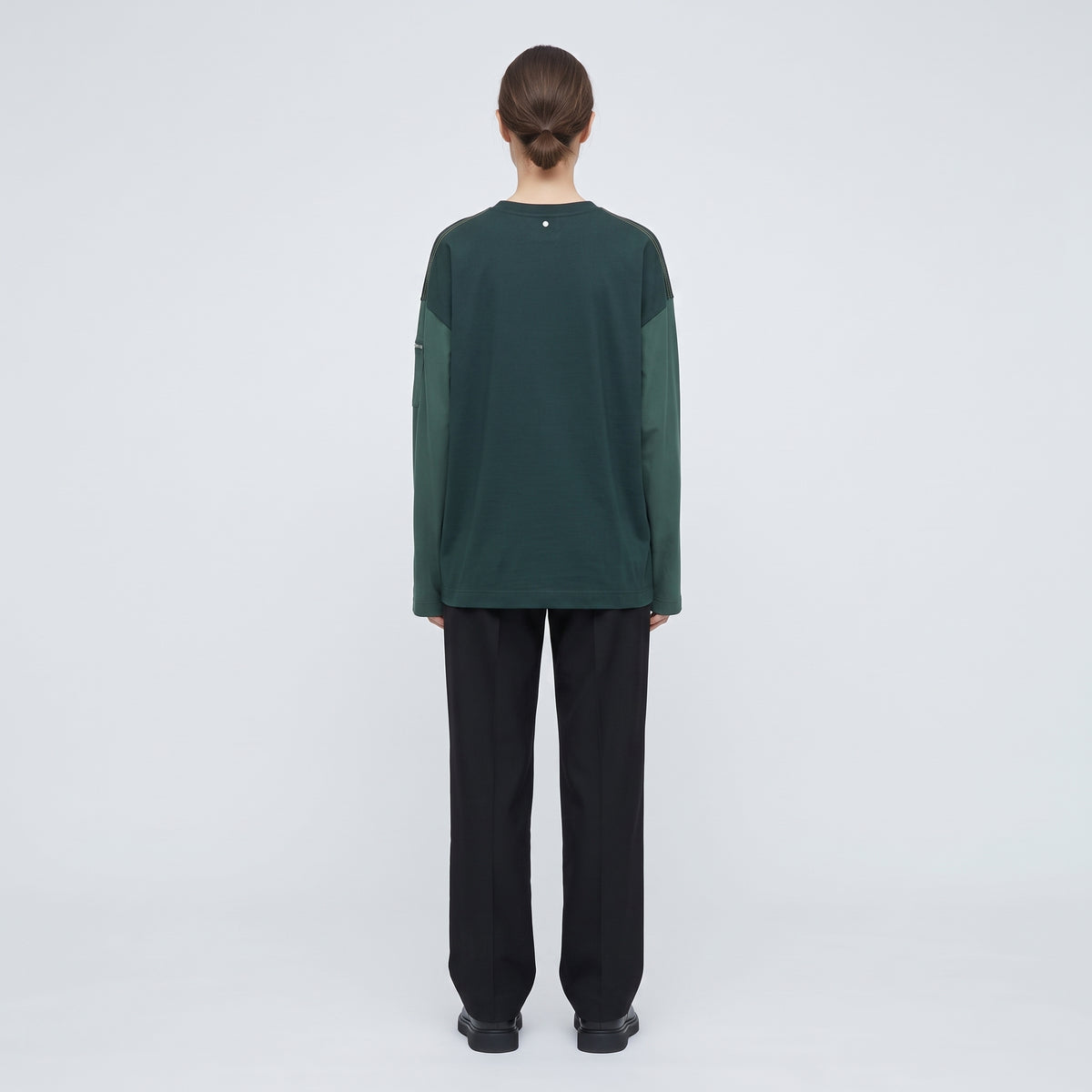 Utility Sleeve Green T-Shirt