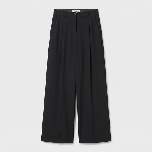 RODEBJER Wide Leg Pleated Trousers