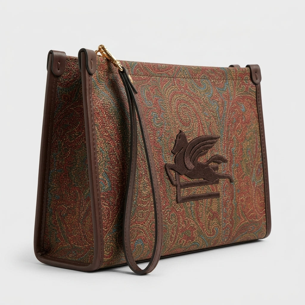 ETRO Paisley Jacquard Pegasus Pouch - view 2