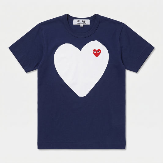 Navy Heart Graphic Tee