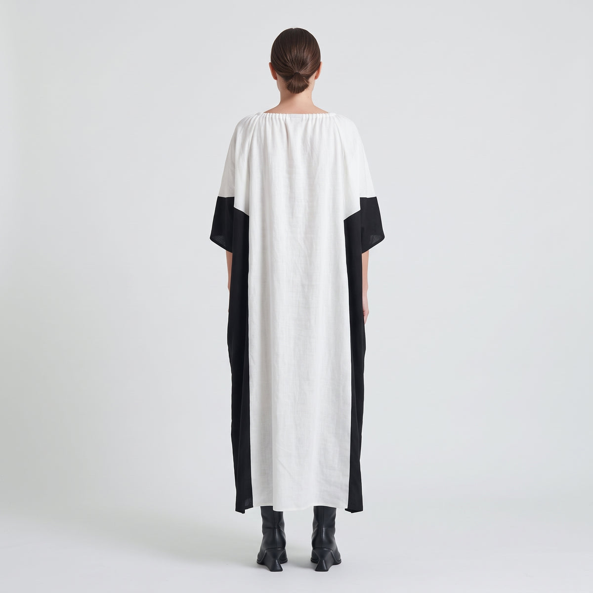 MIIN Color-Block Drawstring Shift Dress - view 5