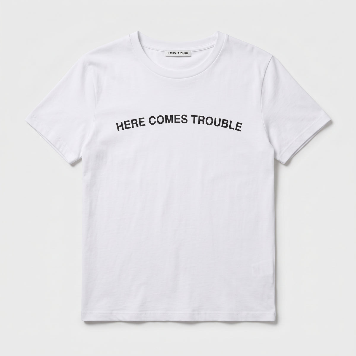 Here Comes Trouble Cotton Tee