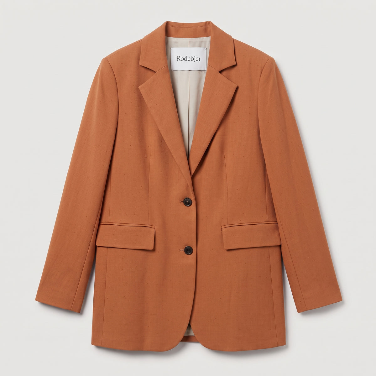 RODEBJER Tailored Rust Orange Blazer