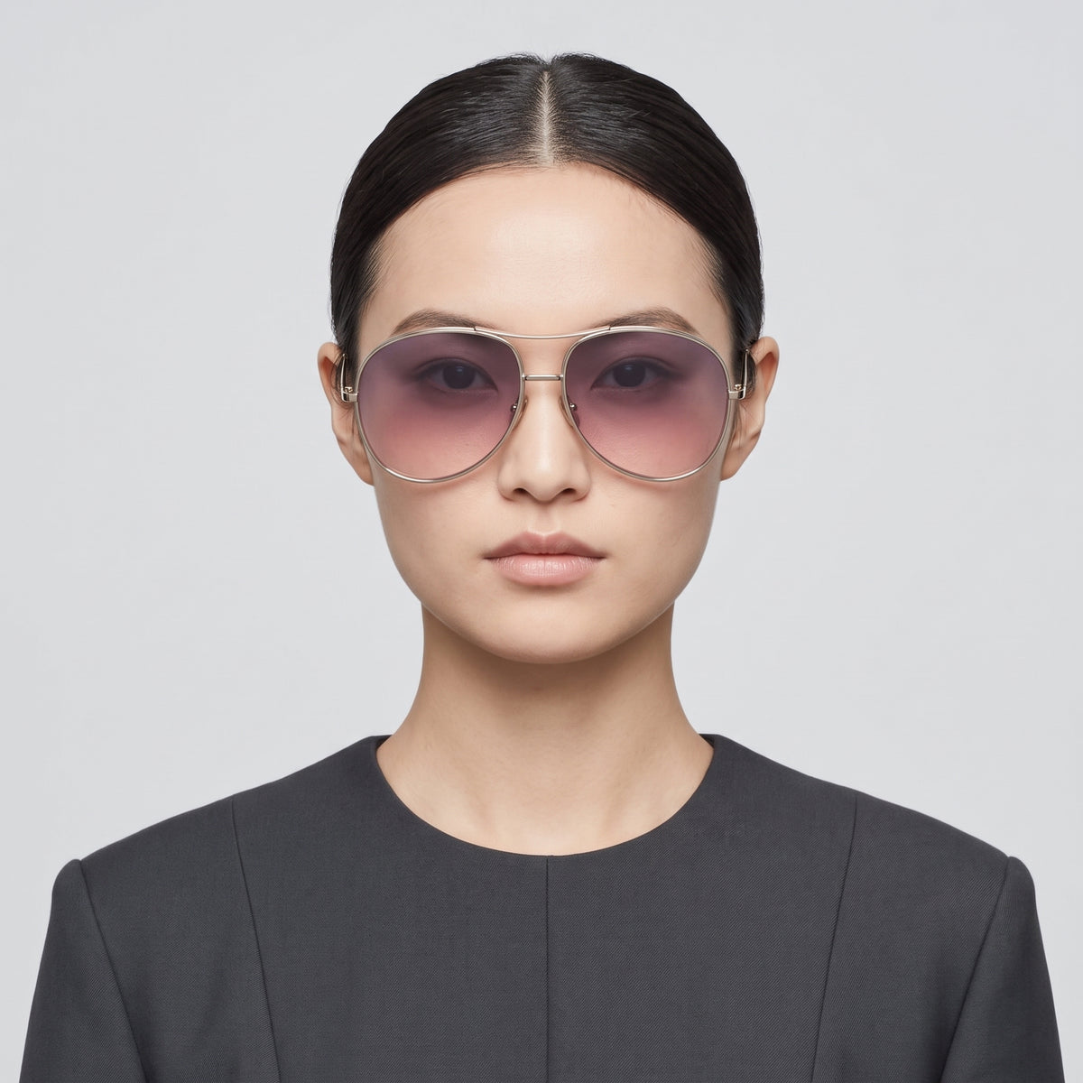 Classic Gradient Aviator Sunglasses