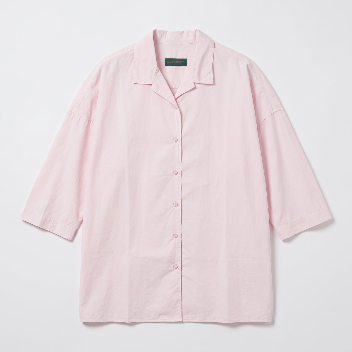 CASEY CASEY Relaxed Light Pink Cotton Shirt