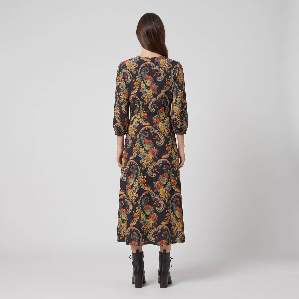 ETRO Paisley Print Keyhole Midi Dress - view 5