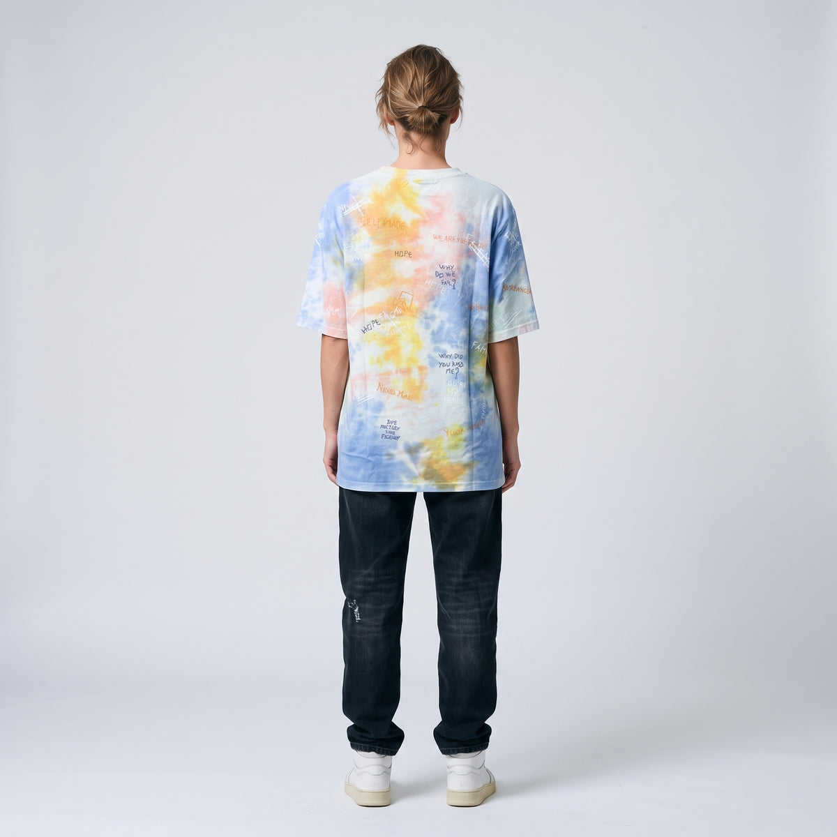 SELFMADE Tie-Dye Graphic Print T-Shirt - view 5