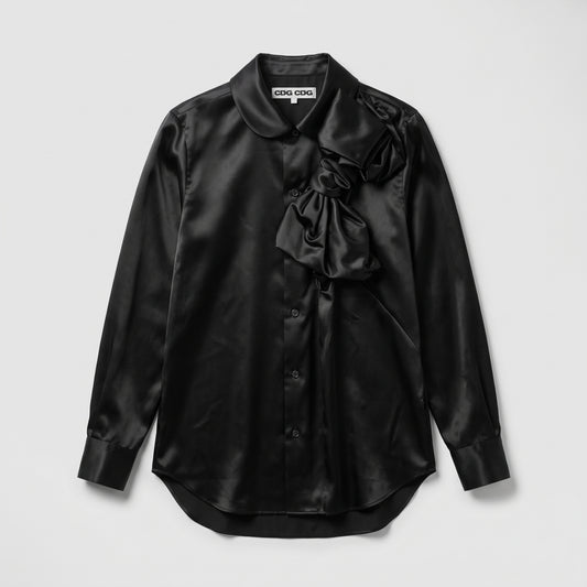 CDG CDG Satin Bow Detail Longshirt