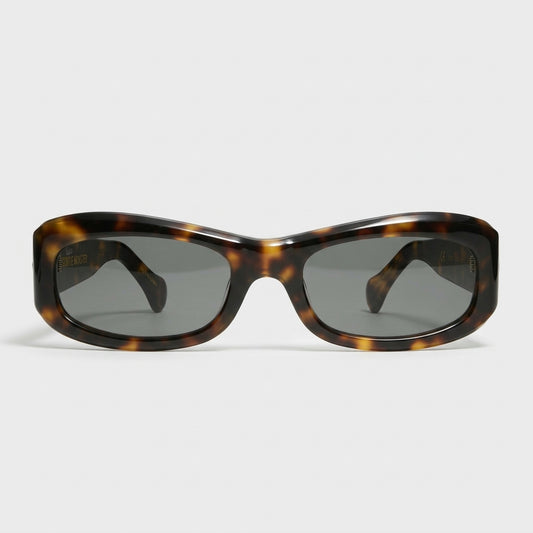 Tortoiseshell Rectangular Frame Sunglasses