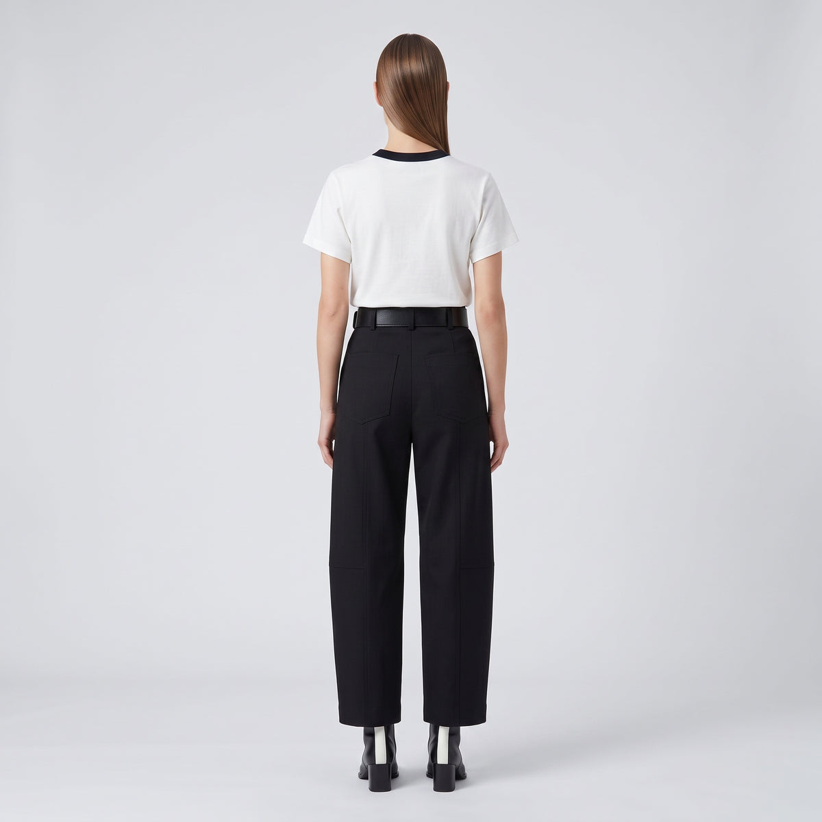 LANVIN Graphic Print Ringer T-Shirt - view 6