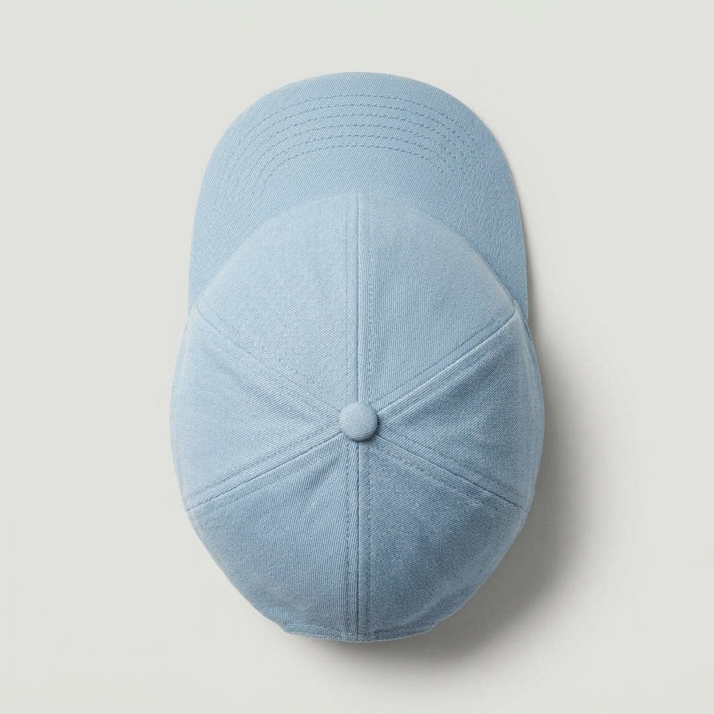 Sky Blue Cotton Baseball Cap