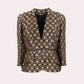 Printed Blazer