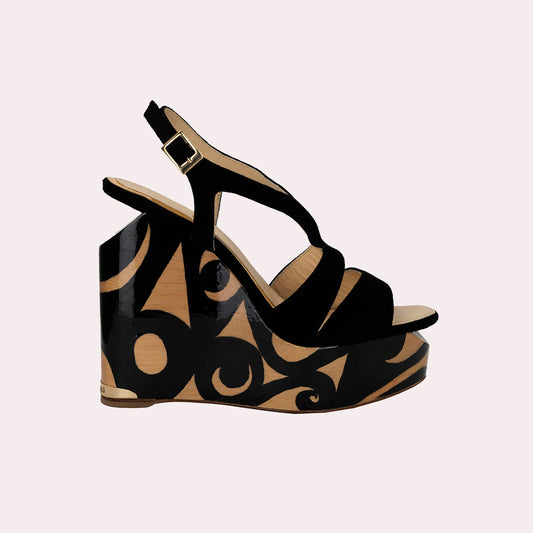 Embellished Platform Sandals