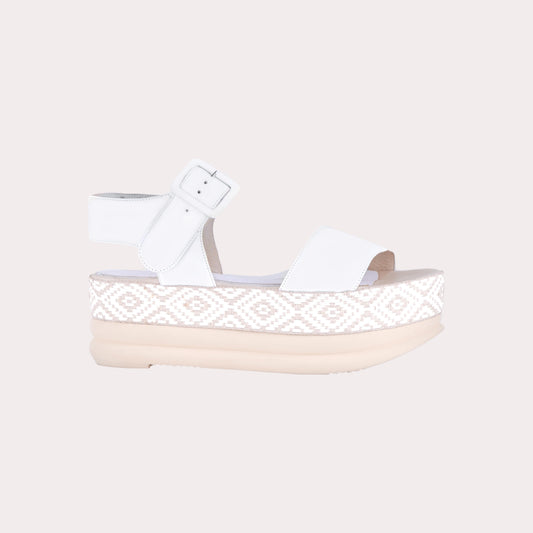 Leather Platform Sandals